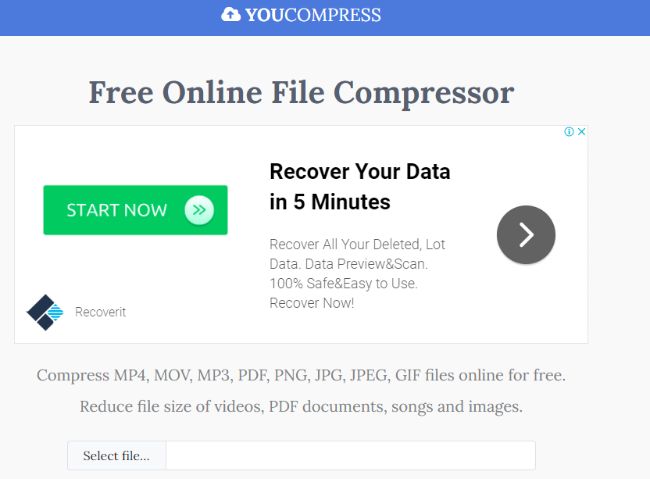 mac compress mov for email
